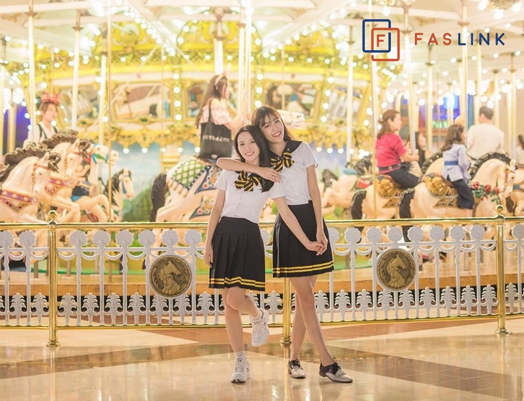 Đồng phục nữ sinh Hàn Quốc mùa hè của EHWA School Uniform