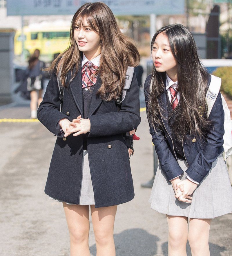 Những kiểu đồng phục học sinh kiểu Hàn Quốc  May Phương Thảo