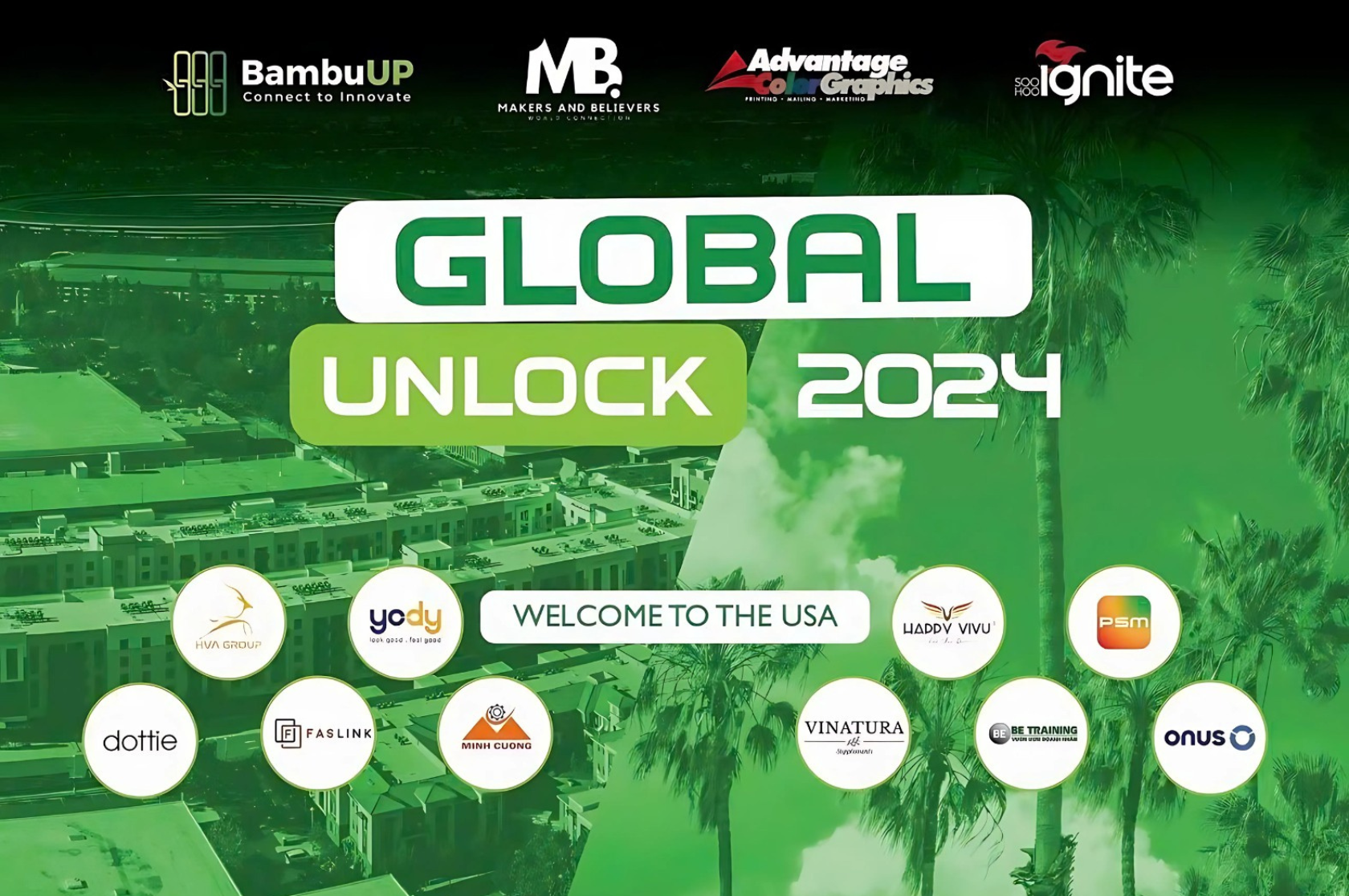 Faslink tại sự kiện Global Unlock in USA 2024