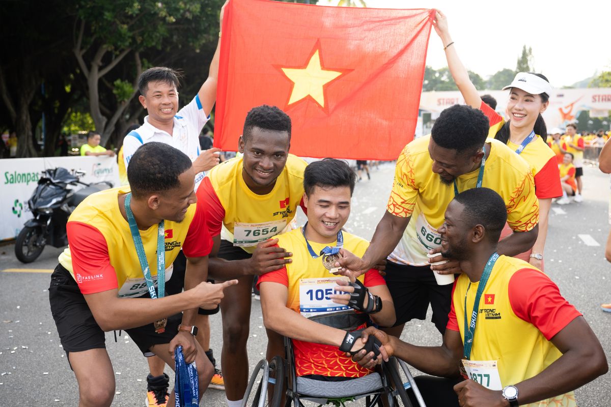 Vận động viên tham gia Strong Marathon Việt Nam