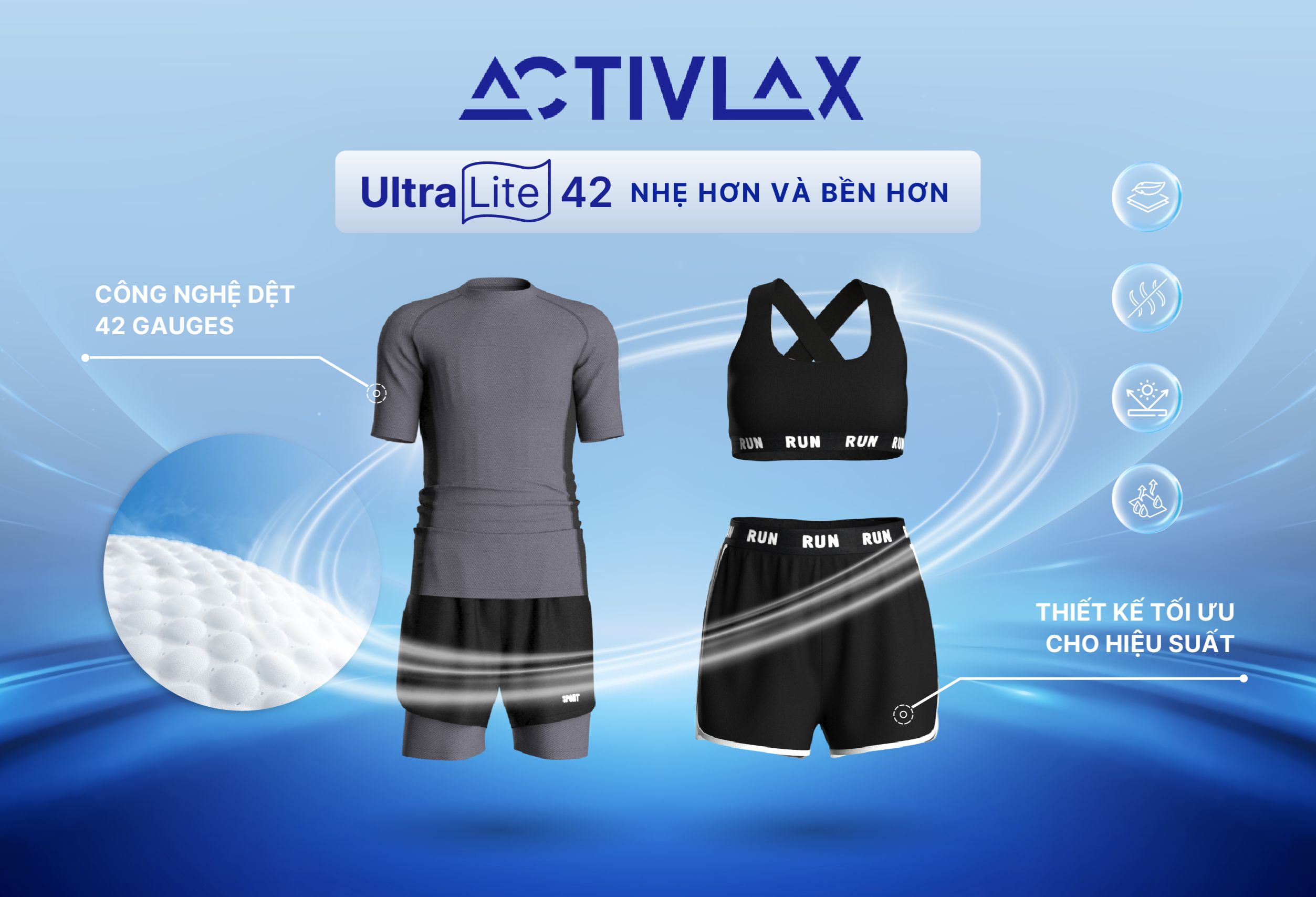 UltraLite 42 - Nhẹ hơn, bền hơn