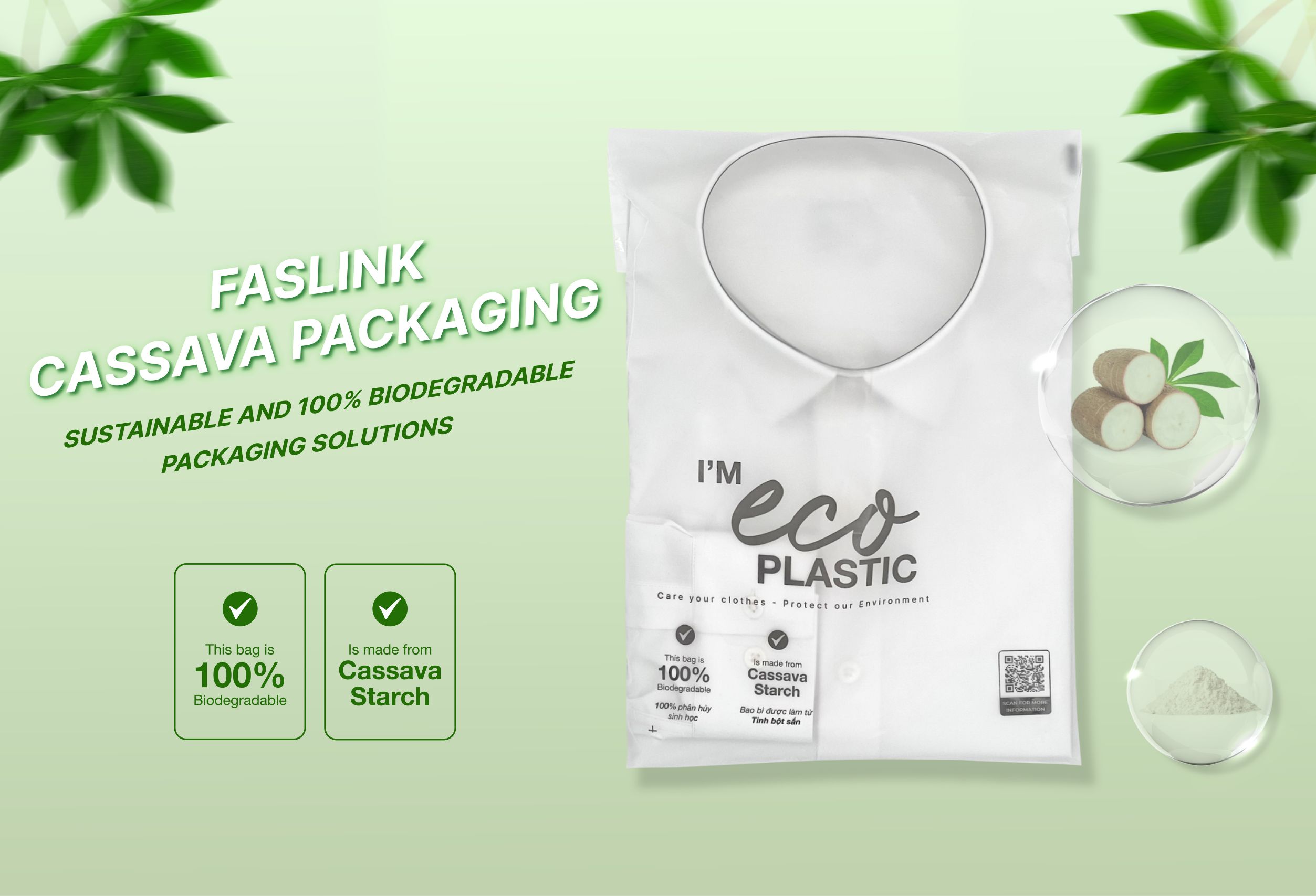 Sustainable and 100% Biodegradable Packaging Solutions