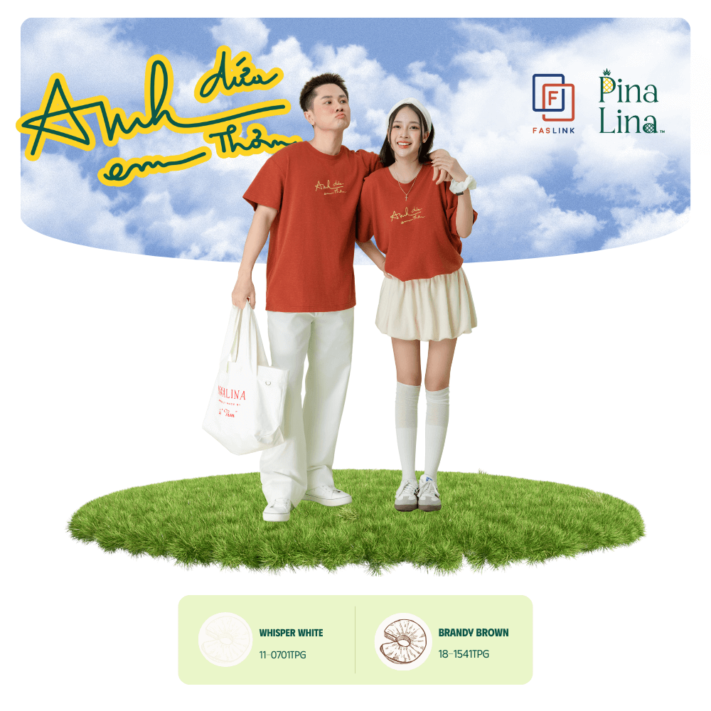 Áo đôi anh dứa em thơm PINALINA