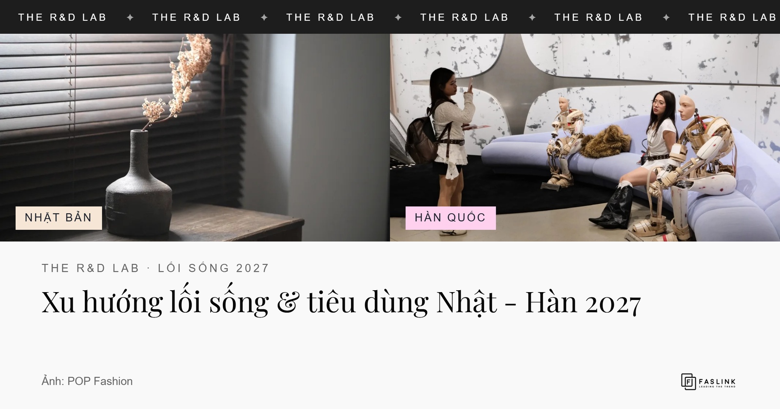 Hai khung cảnh Nhật Bản tĩnh lặng và Seoul sôi động đặt cạnh nhau